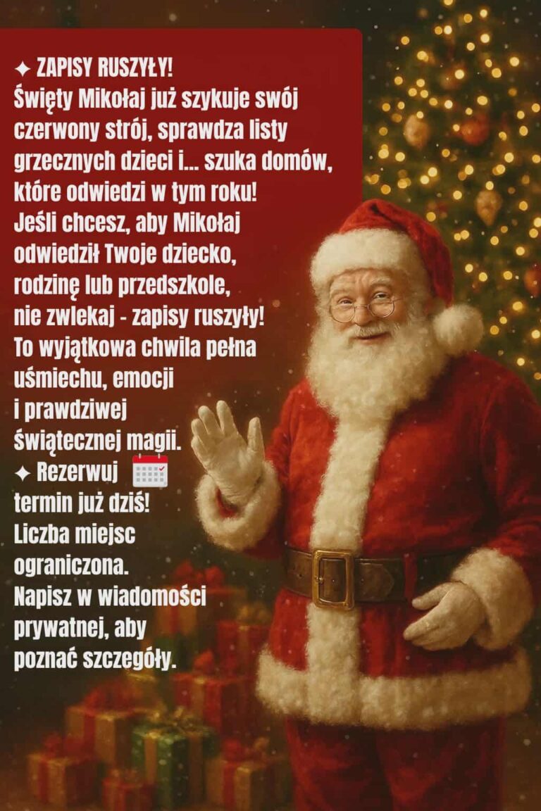 Święty Mikołaj dostępny w ofercie